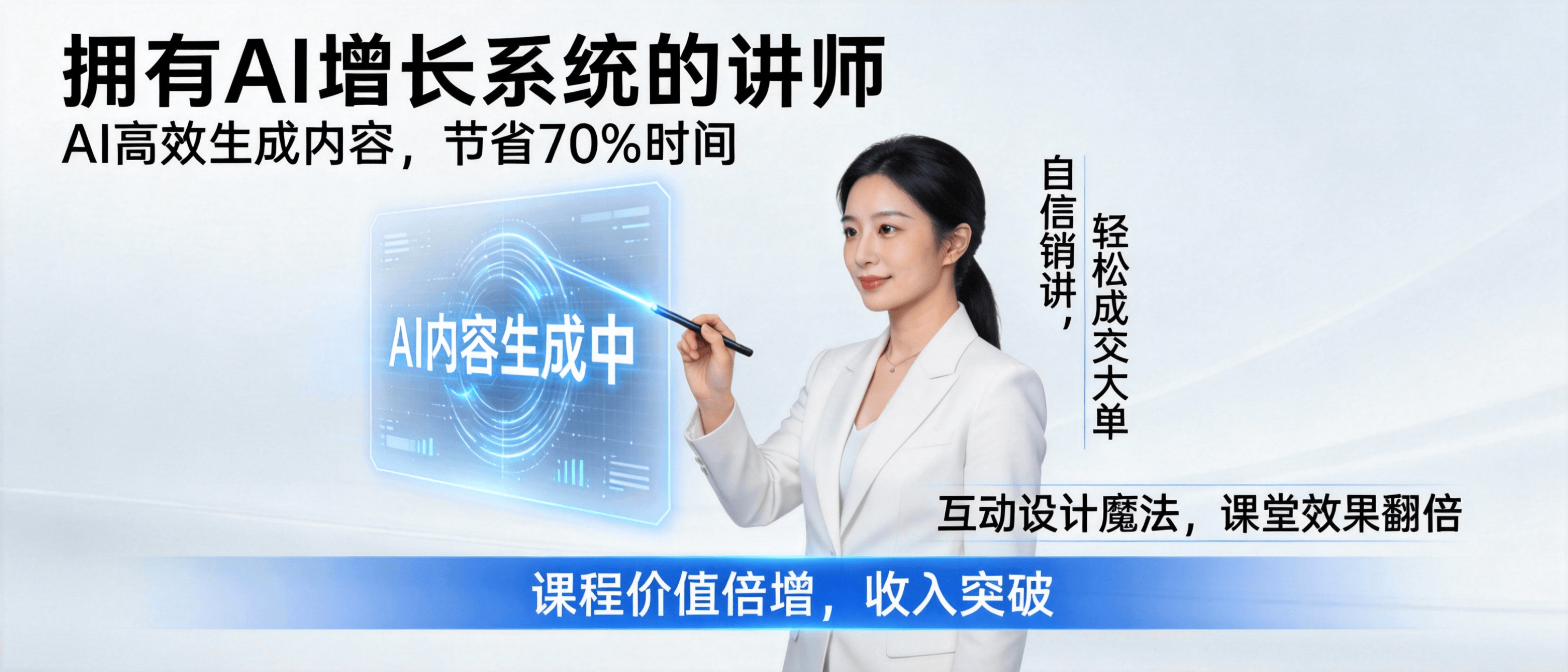 AI时代讲师状态 - 自信销讲